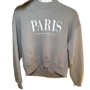 abercrombie & fitch paris crewneck